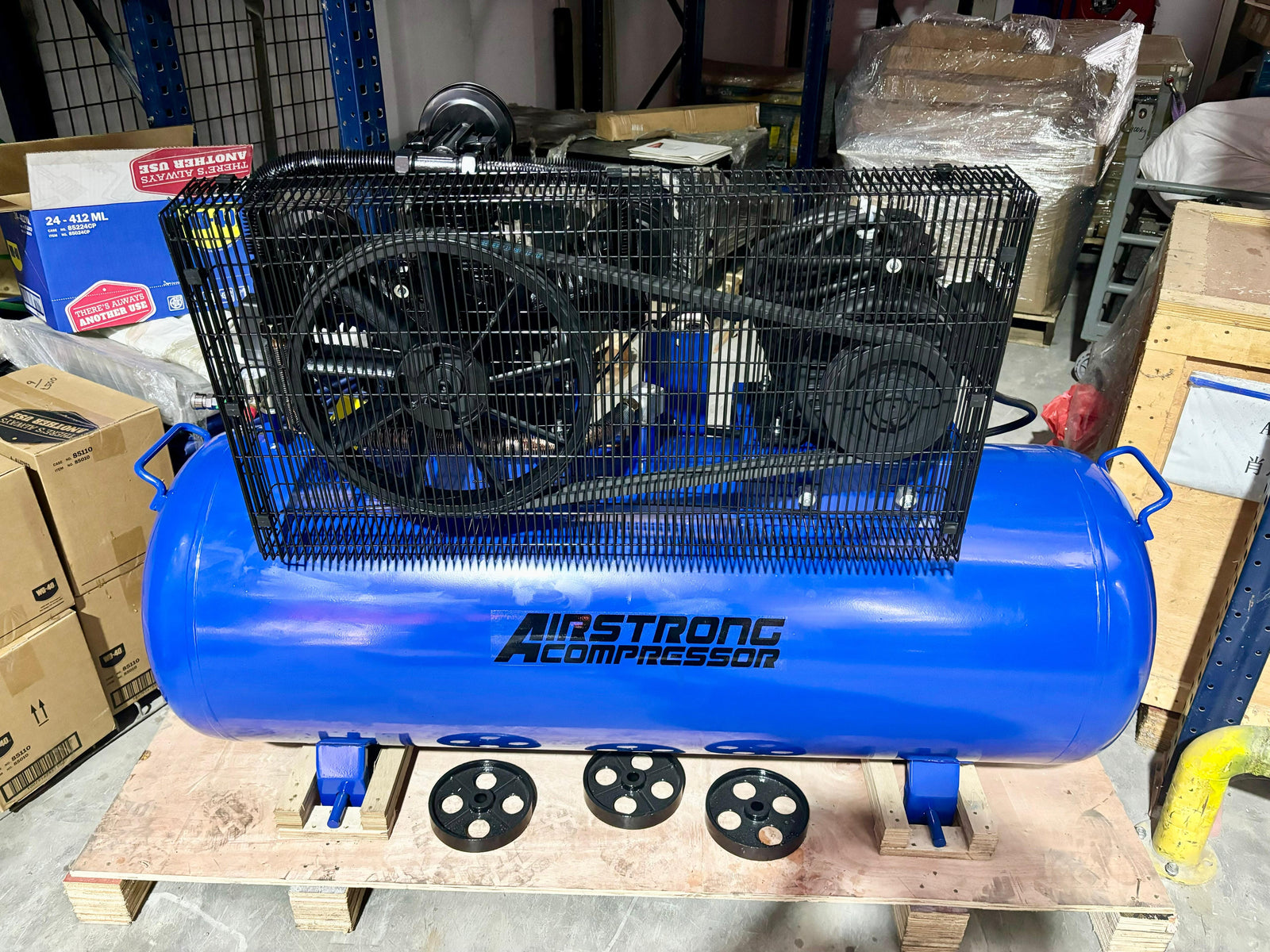 Airstrong 7.5HP 300L 1 Stage 3 Phase Air Compressor | Model : ASFS75-3