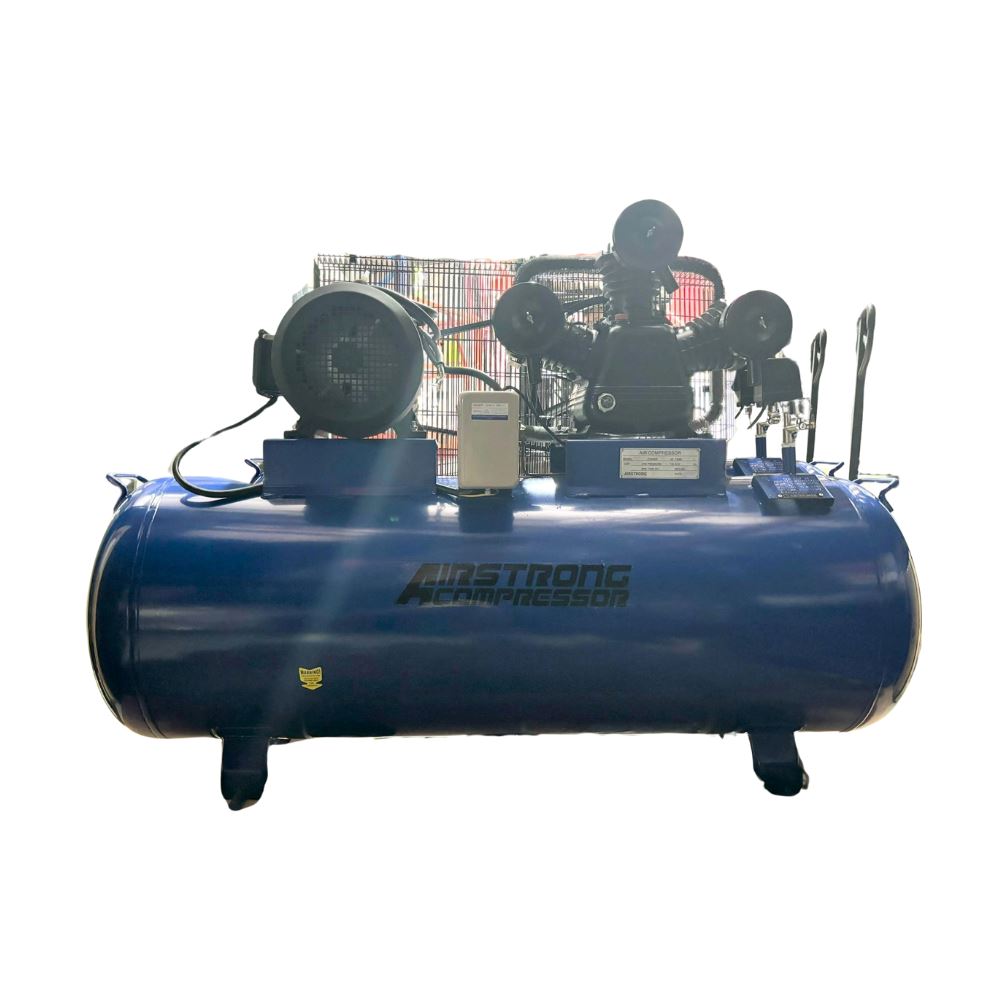Strong Back Compressor Airstrong 7.5HP 300L 1 Stage 3 Phase Air Compressor | Model : ASFS75-3