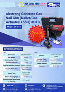 Airstrong Concrete Gas Nail Gun (Nailer/Gas Actuates Tools)