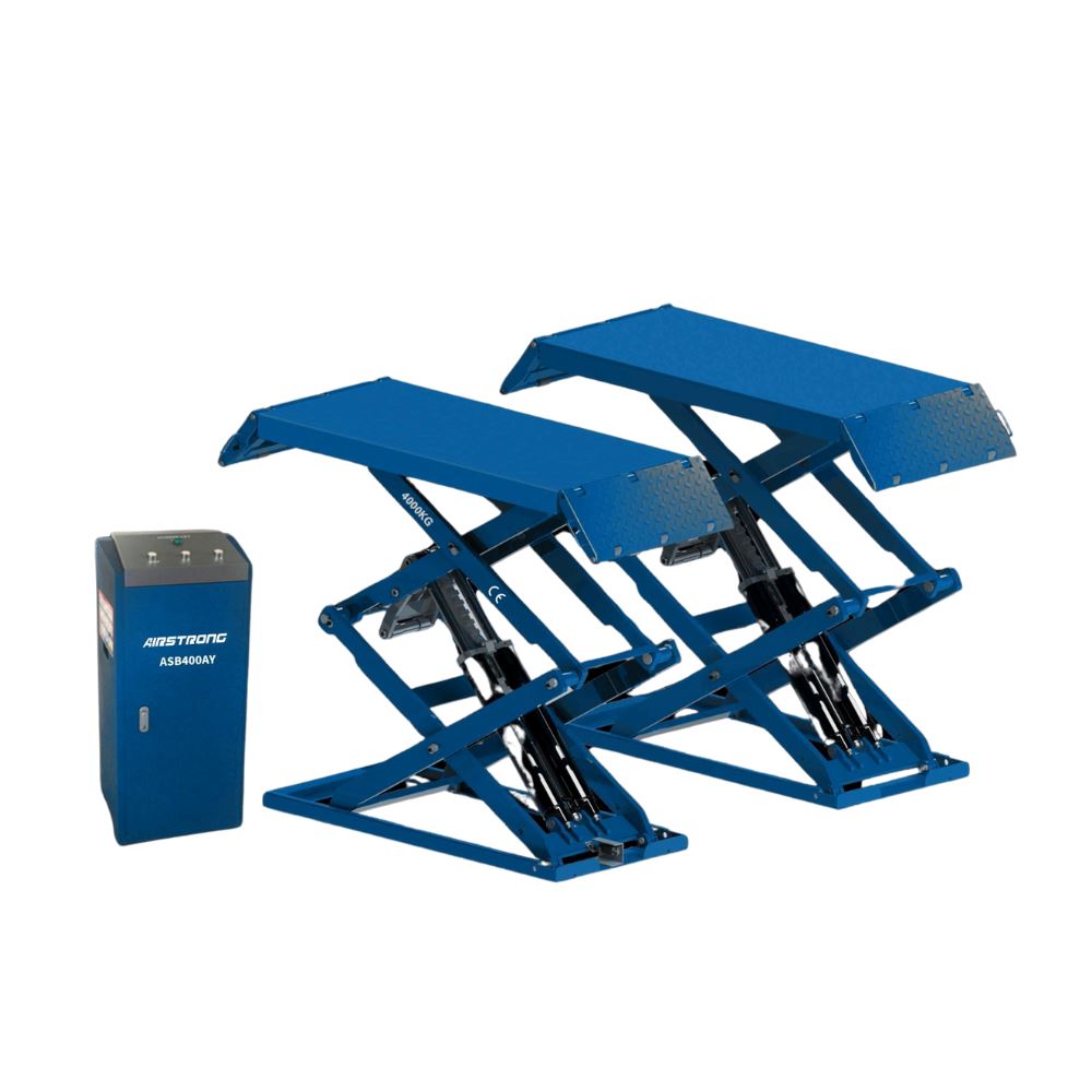 Airstrong 4 Ton Full Rise Car Scissor Lift U-B40AY 15V 50Hz with Insta