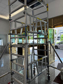 Alum Mini Scaffolding (Platform : 3.3m) Working Height 5.3m With Assy | Model : L-XG178MINI-4.3M Scaffolding XG 