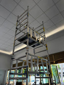 Alum Mini Scaffolding (Platform : 5.3m) Working Height 7.3m With Assy | Model : L-XG178MINI-6.3M Scaffolding XG 