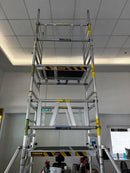 Alum Mini Scaffolding (Platform : 5.3m) Working Height 7.3m With Assy | Model : L-XG178MINI-6.3M Scaffolding XG 