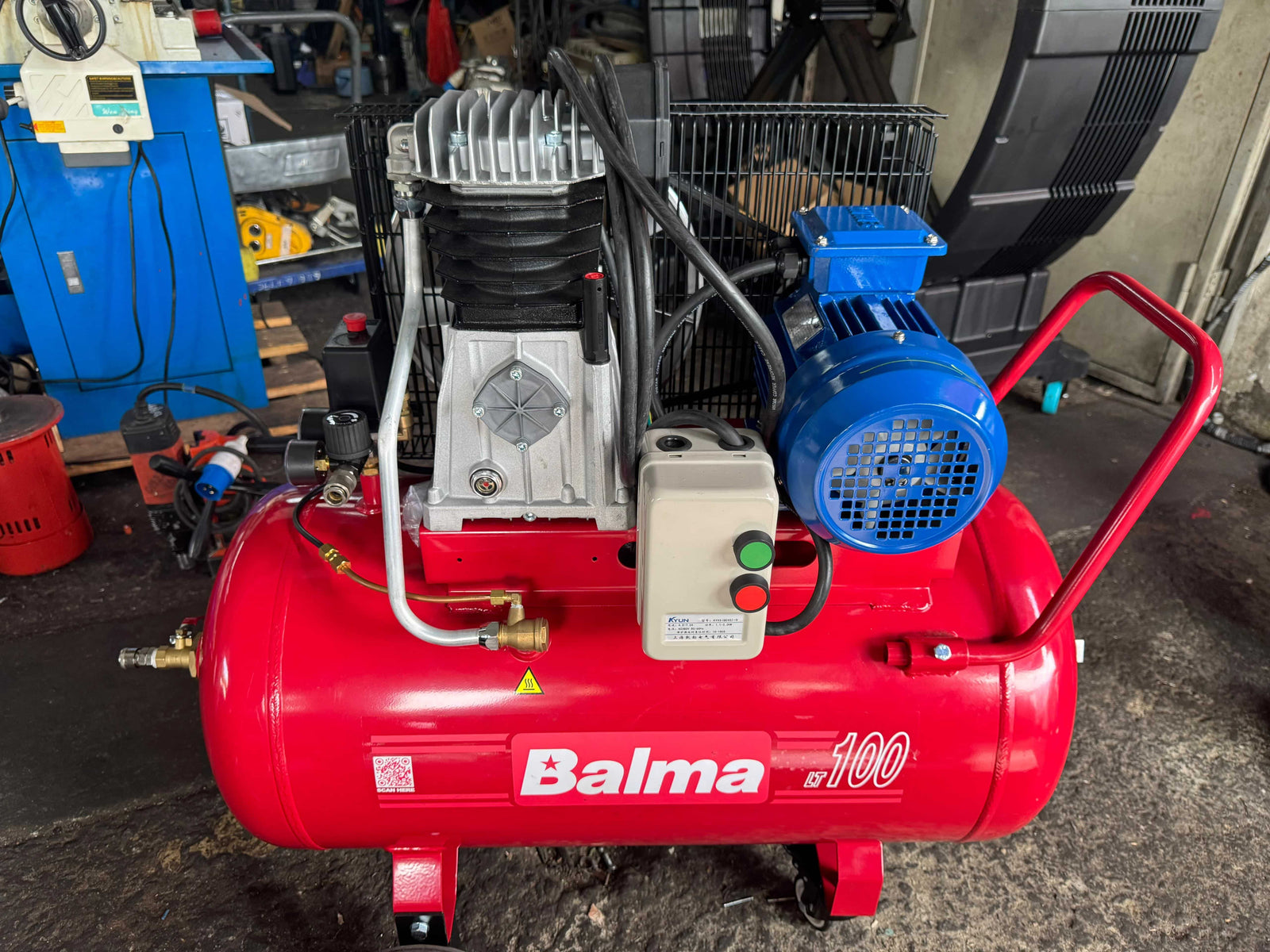 Balma 3HP 100L 415V Air Compressor #NS19/100 CT3 | Model: NS19/100 CT3