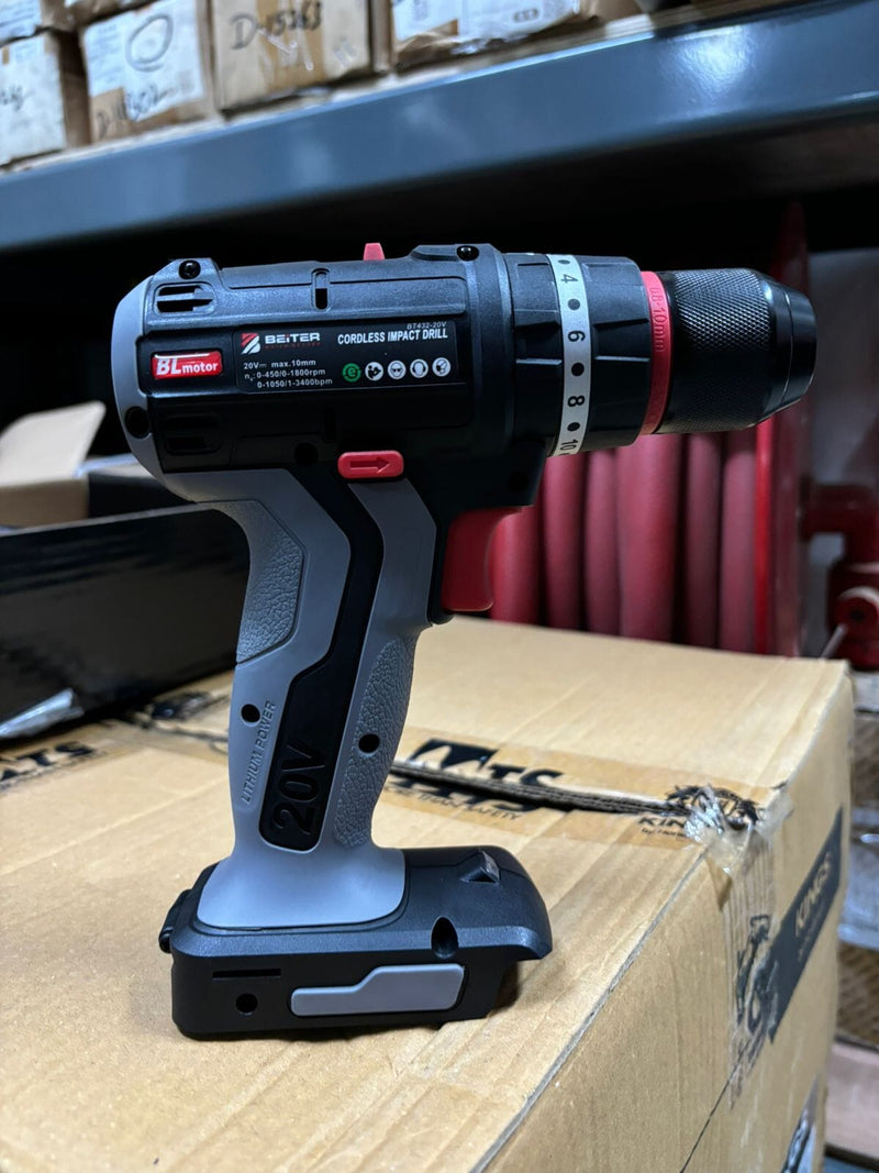 BEITER 20V Cordless Impact Drill 10MM 1.5AH BL | Model : BT432-20V BEITER 