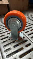 Best Run/OTS Orange PU Castor Wheel 4" 5" 6" 8" | Model : C-OR Castor Wheel OTS 6" Rigid 