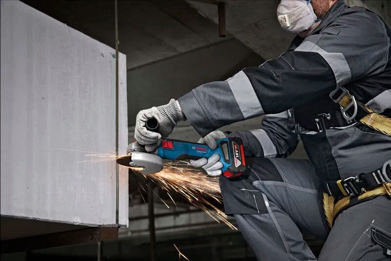 Bosch Cordless Angle Grinder 4" GWS18V-8 (Replace GWS180LI) | Model: B-GWS18V-8 Cordless Angle Grinder Bosch 