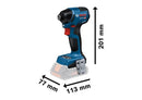 Bosch Cordless Impact Driver GDR18V-220C | Model: B-GDR18V-220C Cordless Impact Driver Bosch 