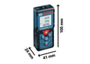 Bosch Laser Distance Measure GLM40-12 (Replace GLM40) | Model:B-GLM40-12 Laser Distance Measure Bosch 