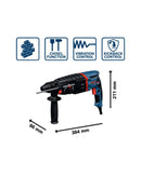 Bosch Rotary Hammer (GBH2-26) 2kg 26mm (Replace GBH2-26RE) | Model: B-GBH2-26 Rotary Hammer Bosch 