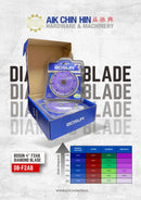 Bosun 4" F2AB Diamond Blade (Abrasive - Red) | Model: DB-F2AB Diamond Blade Bosun 