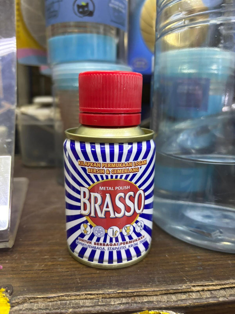 Brasso Metal Polish 100ml | Model: BRASSO-100 Polisher Aik Chin Hin 