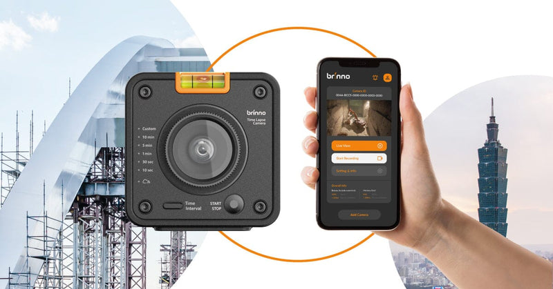 Brinno BCC5000 Wi-Fi & 4k Construction Time Lapse Camera | Model: BCC5000 Time Lapse Camera Brinno 