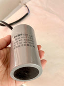 Capacitor 40UF Wire Type 450V AC 50x96mm with Two Wire Grey | Model : CAP-040UF-W-1 Capacitor Aik Chin Hin 