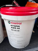 Castrol Hydraulic Oil Aws46 18L | Model : OIL-C4618 Hydraulic Oil Castrol 