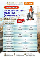 Cayken Drilling Machine (BL) 260mm | Model: BMK-26AC Diamond Coring Machine Cayken 