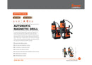 Cayken Magnetic Drill 35mm Auto Feeding | Model: MD-KCY35QE, MD-KCY50/2QE Magnetic Drill Cayken 