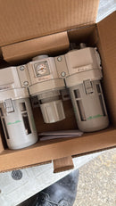 CKD FRL Combination Set Filter Regulator Lubricator (C3000-10-W-F) | Model: C3000-10-W-F Filter Regulator CKD 