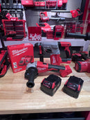 【Combo A】 Milwaukee 18V Combo 26mm (SDS-PLUS Hammer + 100mm Grinder) + 2 X 5.0AH Battery + 1 Charger | Model: MIL-M18-BRUSHLESS-KIT SDS Plus Hammer Milwaukee 