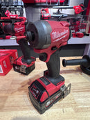 【Combo B】 Milwaukee 18V Combo 13mm Percussion Drill + 1/4" Impact Driver + 2X 5.0AH Battery+ 1 Charger | Model: MIL-M18-JOBSITE-KIT - Aikchinhin