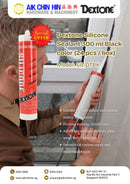 Dextone Silicone Sealant 300 ml (24 pcs / box) | Colours : White, Clear, Grey, Black Silicone Sealant Dextone 