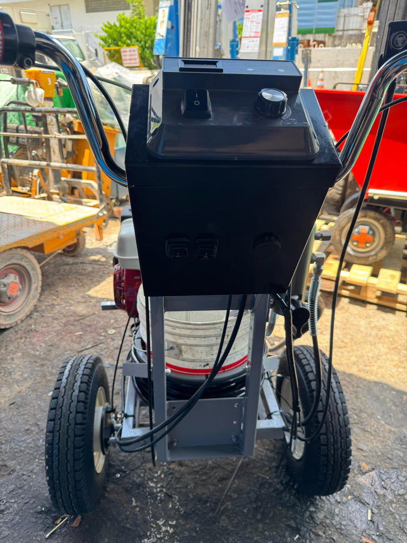 Dino-Power Airless Road Line Sprayer Marker C/W 1 Gun & 15m Pressure Hose | Model : AS-DP-X24L Road Line Sprayer Dino-Power 