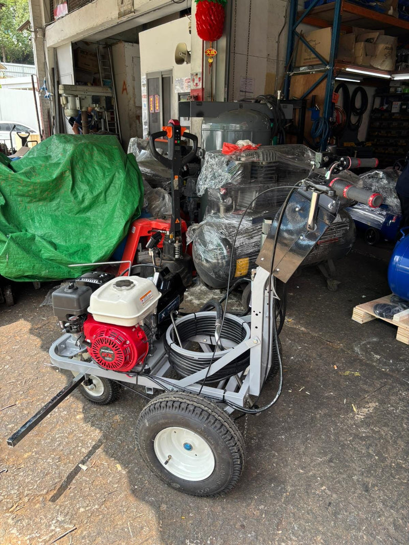 Dino-Power Airless Road Line Sprayer Marker C/W 2 Gun & 15m Pressure Hose (Honda Engine) | Model: AS-DP-X32L Road Line Paint Dino-Power 