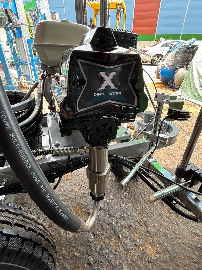 Dino-Power Airless Road Line Sprayer Marker C/W 2 Gun & 15m Pressure Hose (Honda Engine) | Model: AS-DP-X32L Road Line Paint Dino-Power 