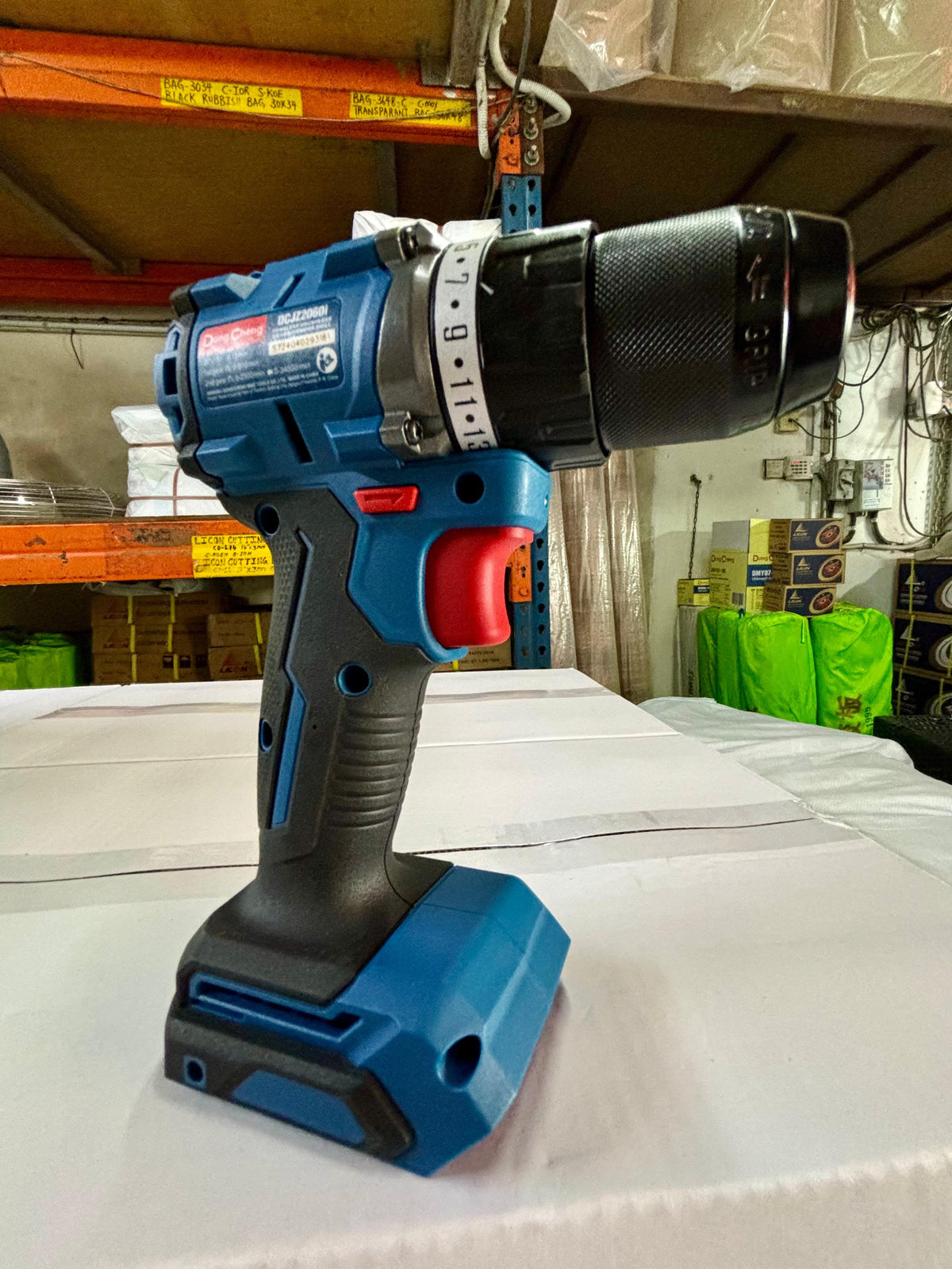 Dong Cheng 20V Cordless Impact Wench and Drill Set (Combo Kit) Model - Main Image