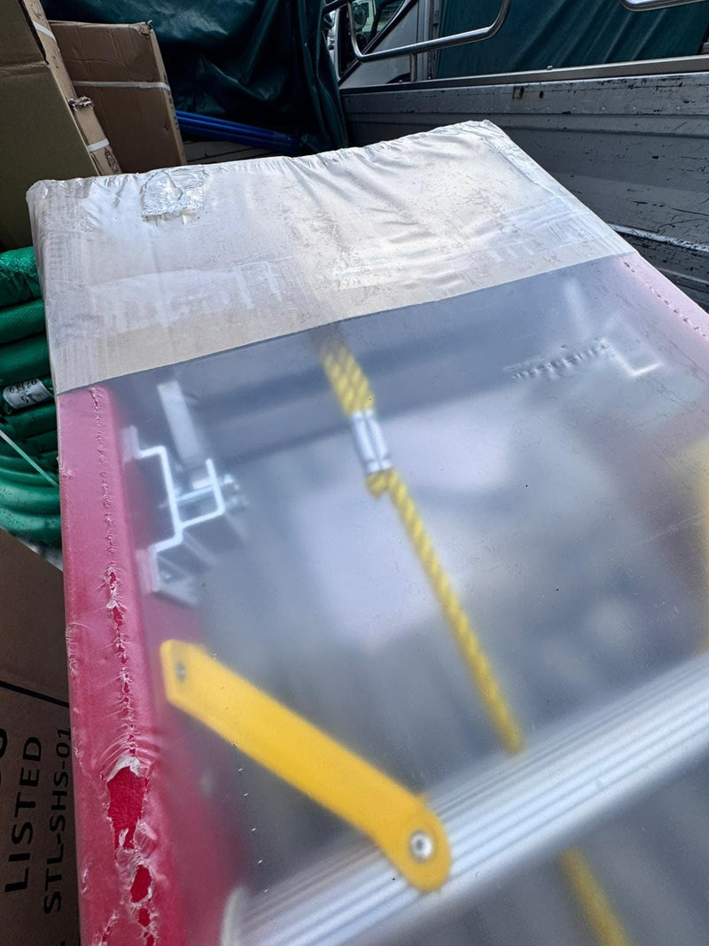 Double Extension Fiberglass Fireman Ladder | Model : L-XG127D2 Fireman Ladder XG 