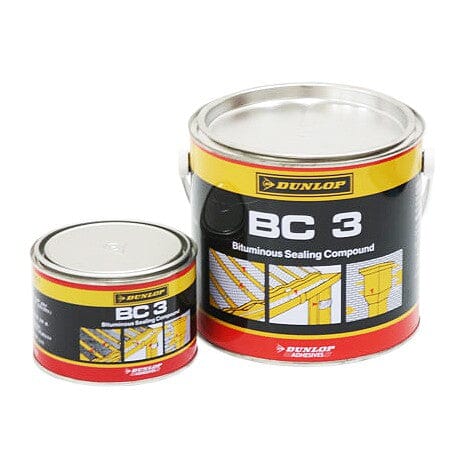 DUNLOP Bituminous Compound BC3 0.5kg/2.5kg | Model : DUNLOP-BC3 Wall Patching Compounds & Plaster Dunlop 