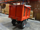 Electrical Battery Pallet Truck Dumper Trolley Bucket Cement Concrete Buggy 500kg (Square) | TRL-E-DUMPER-S Mini Dumper Aiko 
