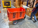 Electrical Battery Pallet Truck Dumper Trolley Bucket Cement Concrete Buggy 500kg (Square) | TRL-E-DUMPER-S Mini Dumper Aiko 