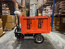 Electrical Battery Pallet Truck Dumper Trolley Bucket Cement Concrete Buggy 500kg (Square) | TRL-E-DUMPER-S Mini Dumper Aiko 