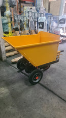 Electrical Pallet Truck Dumper Trolley 500kg (Yellow) | TRL-E-DUMPER Mini Dumper Aiko 