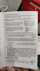 Emergency Car Vehicle Jump Start 27000mAh Intelligent Jump Starter with LED &amp; Phone Charging Charger Power Bank Portable Power Source Multi Function 12V &amp; 24V 1200A for Car