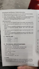 Emergency Car Vehicle Jump Start 27000mAh Intelligent Jump Starter with LED &amp; Phone Charging Charger Power Bank Portable Power Source Multi Function 12V &amp; 24V 1200A for Car