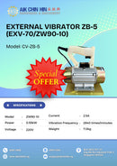 External Vibrator ZB-5 (EXV-70/ZW90-10) | Model : CV-ZB-5 Vibrator Aik Chin Hin 
