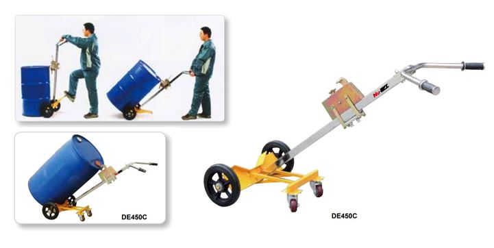 EZLIFT Eagle Grip Type Drum Hand Cart Trolley Truck Lifter | Model : DE450C Drum Lifter EZLIFT 