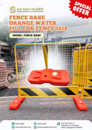 Fence Base Orange Water Fill for Fence 1818 | Model: FENCE-BASE Aik Chin Hin 