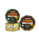 Flashband Alum With Black Waterproof Tape 4"X10m (100mm) | Model : TAPE-F Aluminium Tape Aiko 