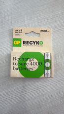 GP Recyko AA Rechargeable Battery | Model : BAT-GP2100MA Battery GP 