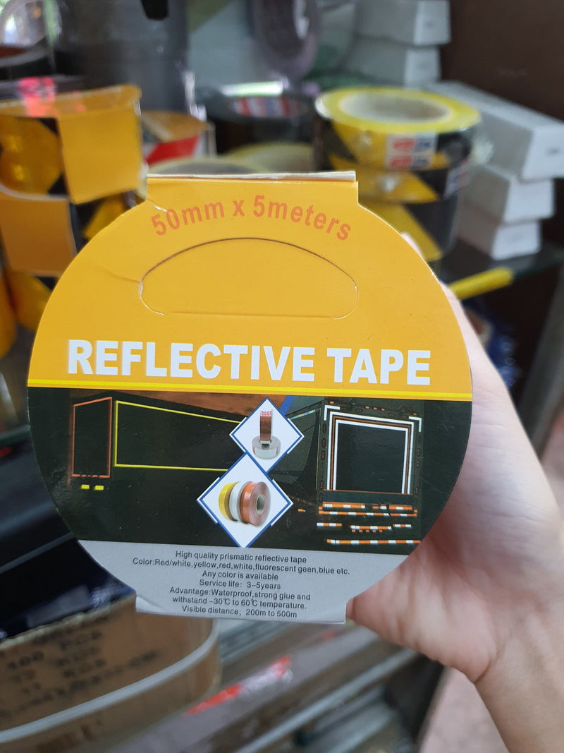 Green Reflective Tape 2"X5M | Model : TAPE-GR2 Reflective Tape Aiko 