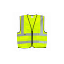 Green Safety Vest -Cotton Zip Jacket With Pocket-Res | Model: VEST-G-WP-RES Safety Vest Aiko 