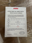 Haru Vertical Auto Fall Arrestor 6M (Retractable Lifeline En360) | Model : SB3-HE06 Auto Fall Arrestor Haru 