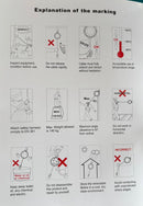 Haru Vertical Auto Fall Arrestor 6M (Retractable Lifeline En360) | Model : SB3-HE06 Auto Fall Arrestor Haru 