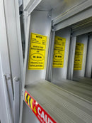 Heavy Duty Aluminium Single Side A Ladder, Sizes : 2 - 24 Steps | Model : L-BB Aluminium A Frame Ladder Aiko 