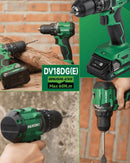 Hikoki 18V (Buy 1 Free 1) Peak 62NM 13mm Cordless Impact Driver Drill