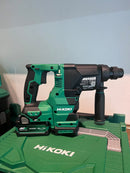 Hikoki 36V Tough Combo 5 (DH3628DA 36V 28mm Cordless Rotary Hammer) + (DV36DC 36V Cordless Impact Driver Drill *Bare)+ (BSL36A18 Multivolt Battery) + (UC18SFL Charger X 1+ Storage Box X 3pcs) | Model: H-DH3628DA-C07 Cordless Rotary Hammer Hikoki 