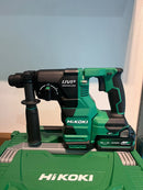 Hikoki 36V Tough Combo 5 (DH3628DA 36V 28mm Cordless Rotary Hammer) + (DV36DC 36V Cordless Impact Driver Drill *Bare)+ (BSL36A18 Multivolt Battery) + (UC18SFL Charger X 1+ Storage Box X 3pcs) | Model: H-DH3628DA-C07 Cordless Rotary Hammer Hikoki 